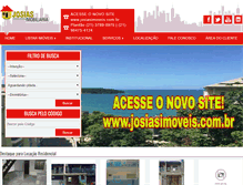 Tablet Screenshot of josiasimoveis.adm.br